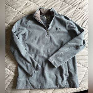 Under Armour Gray Fleece Quarter Zip